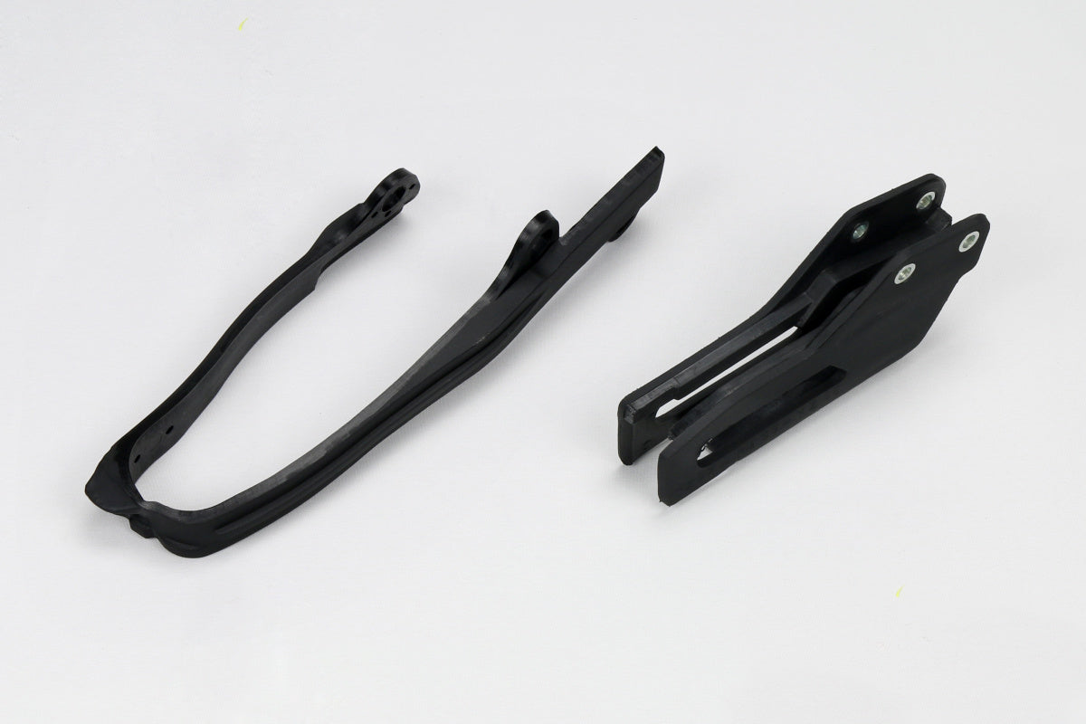 KIT CRUNA CATENA + FASCIA FORCELLONE COMPATIBILE CON SUZUKI RM-Z 450 2010-2017 - nero