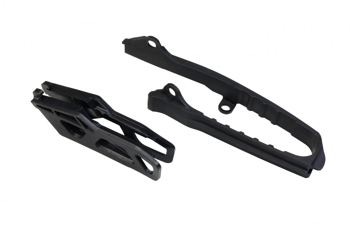 KIT CRUNA CATENA + FASCIA FORCELLONE COMPATIBILE CON SUZUKI RM-Z 250 2019-2027 - nero