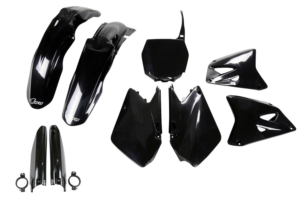 FULL KIT PLASTICHE COMPATIBILE CON SUZUKI RM 125 2001-2003 - nero