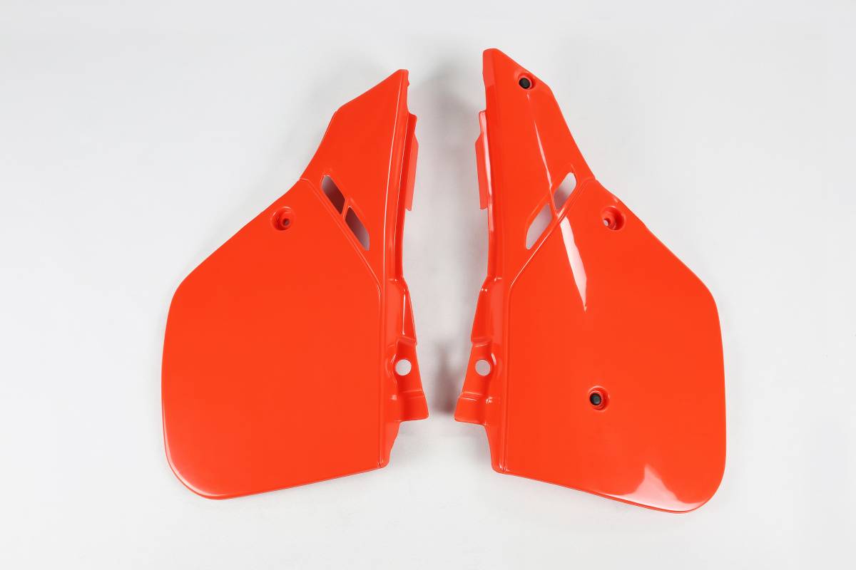 FIANCATINE-LATERALI-COMPATIBILE-CON-HONDA-CR-500-1987-1988-ARANCIO CR 90-121