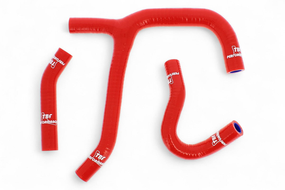 MANICOTTI RADIATORE TBF HONDA CRF 250R (14-15) ROSSO