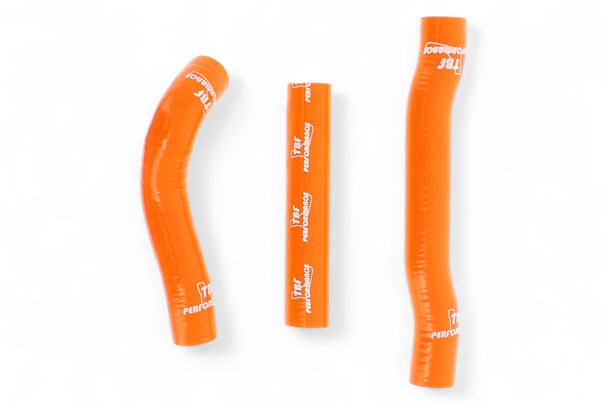 MANICOTTI RADIATORE TBF KTM SX 150 (16-18) ARANCIONE