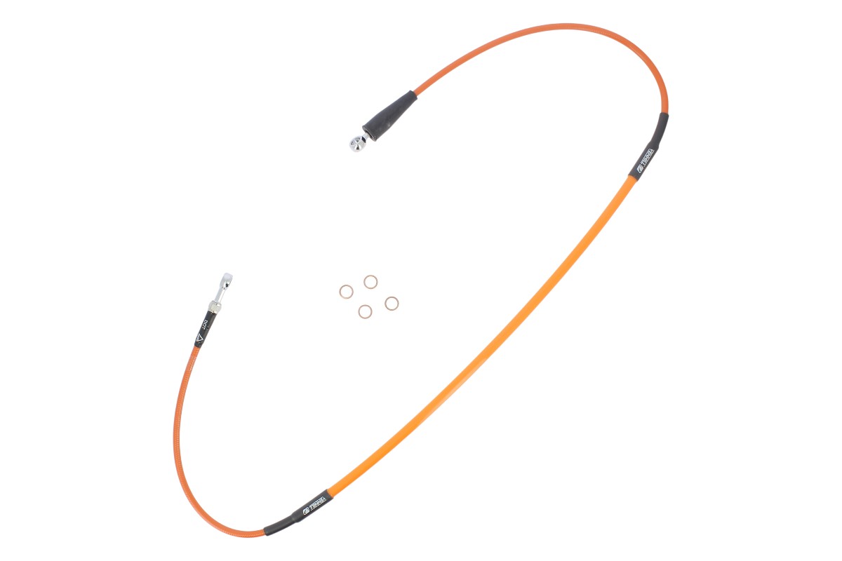 TUBO FRENO KTM SX 380 (00-02) ANTERIORE VENHILL ARANCIONE