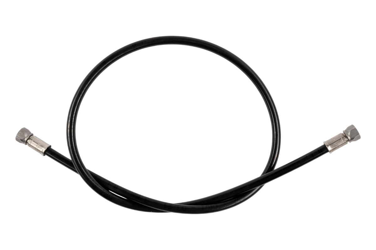 TUBO FRENO UNIVERSALE PRE-ASSEMBLATO CARBON LOOK, LUNGHEZZA 75CM