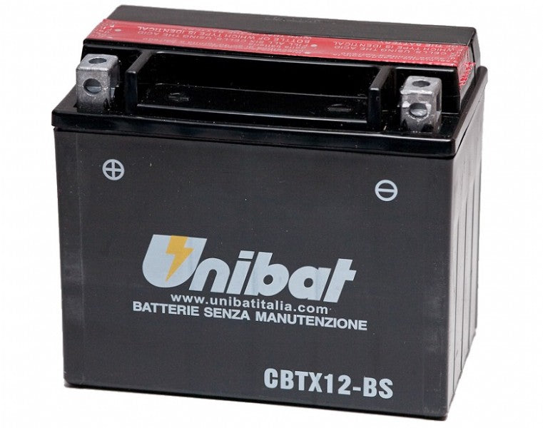 BATTERIA MF CBTX12-BS/YTX12-BS SUZUKI DR 650 (94-95) UNIBAT