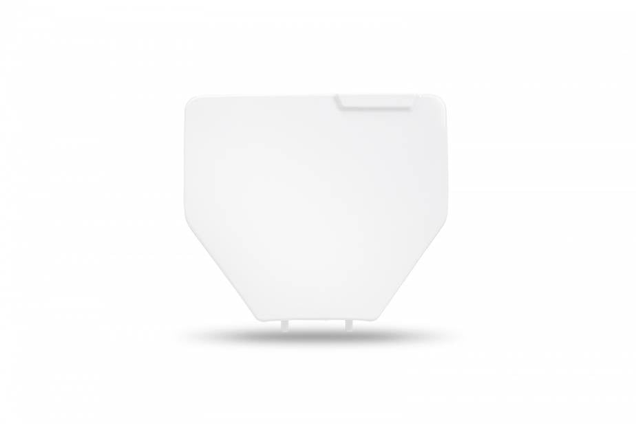 TABELLA PORTANUMERO ANTERIORE COMPATIBILE CON HUSQVARNA TC 150 2025-2026 bianco 20-25