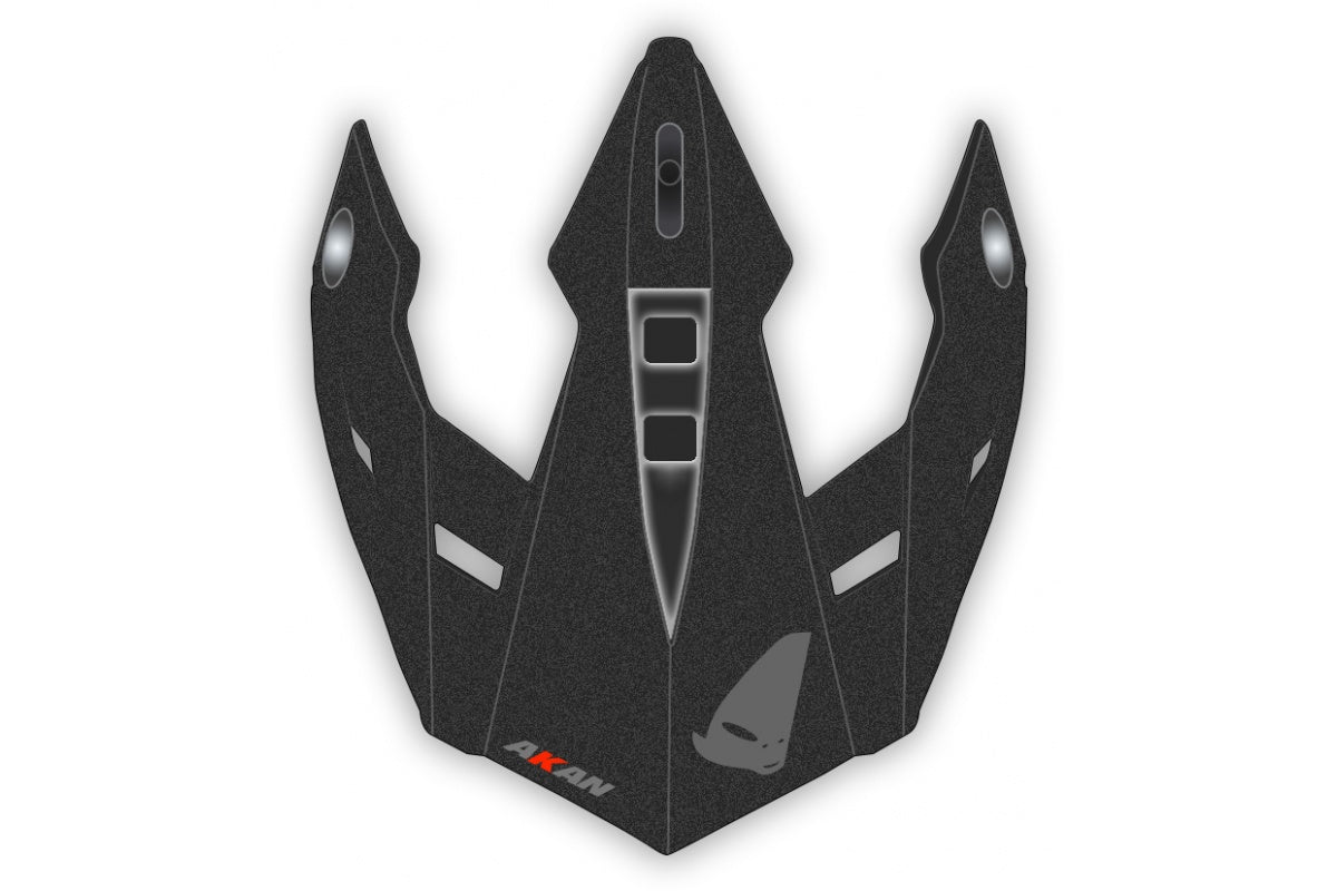 FRONTINO CASCO AKAN ENDURO ADVENTURE / NERO