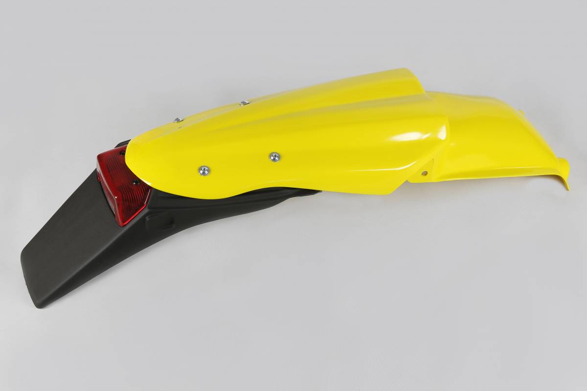 PARAFANGO POSTERIORE COMPATIBILE CON HUSQVARNA CR 360 2000-2003 / con portatarga giallo