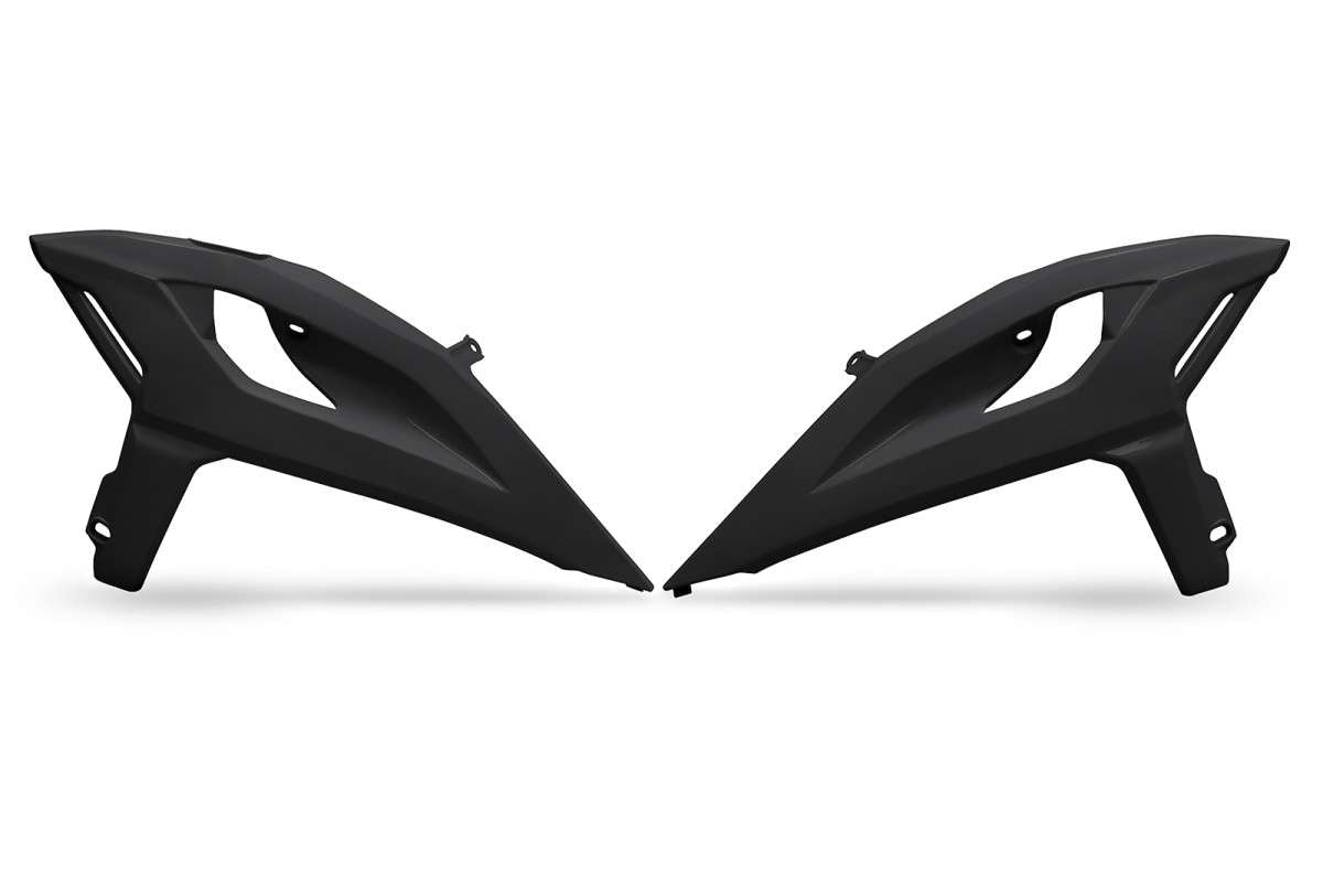 JEU D'OUIES DE RADIATEUR UFOPLAST POUR BETA RR 300 2025-2025 / NOIR