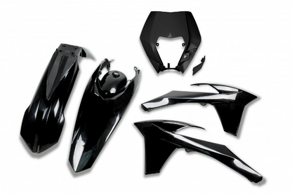 KIT-PLASTICHE-COMPATIBILE-CON-KTM-EXC-F-250-2012-2013-con-portafaro-NERO-001