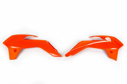 CONVOGLIATORI-RADIATORE-COMPATIBILE-CON-KTM-SX-85--2013-2017-ARANCIO FLUO-FFLU