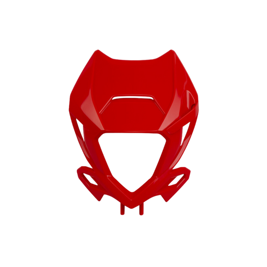 PLAQUE PHARE NUE POUR BETA RR 450 2020-2025 / ROUGE 063 / PLASTIQUE DE REMPLACEMENT. BOÎTIER DE PHARE OEM