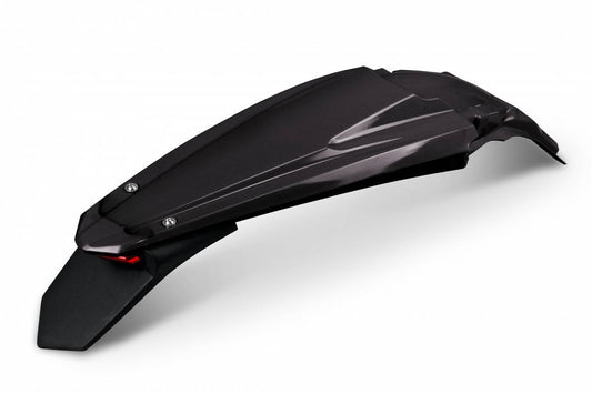 PARAFANGO POSTERIORE COMPATIBILE CON KAWASAKI KXF 250 2017-2020 / enduro LED nero