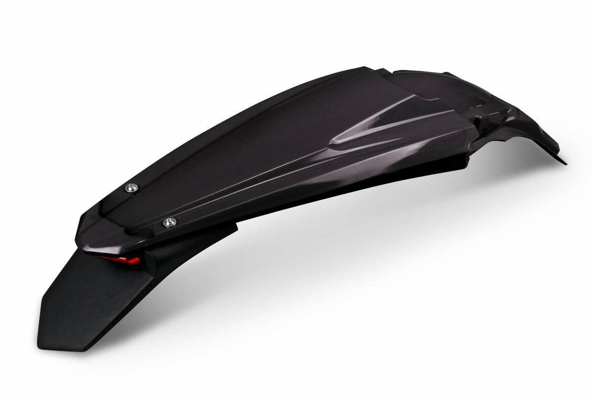 PARAFANGO POSTERIORE COMPATIBILE CON KAWASAKI KXF 450 2016-2018 / enduro LED nero