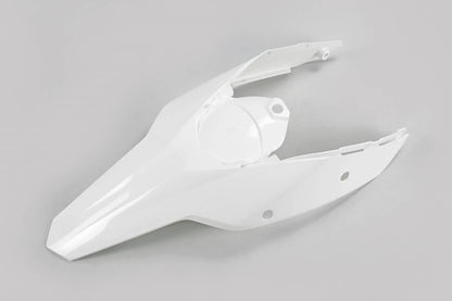 PARAFANGO POSTERIORE COMPATIBILE CON KTM EXC-F 250 2008-2011 / con fiancatine e attacchi bianco