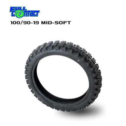 PNEUMATICO FULLCONTACT HOLESHOT 100/90-19 CROSS POSTERIORE