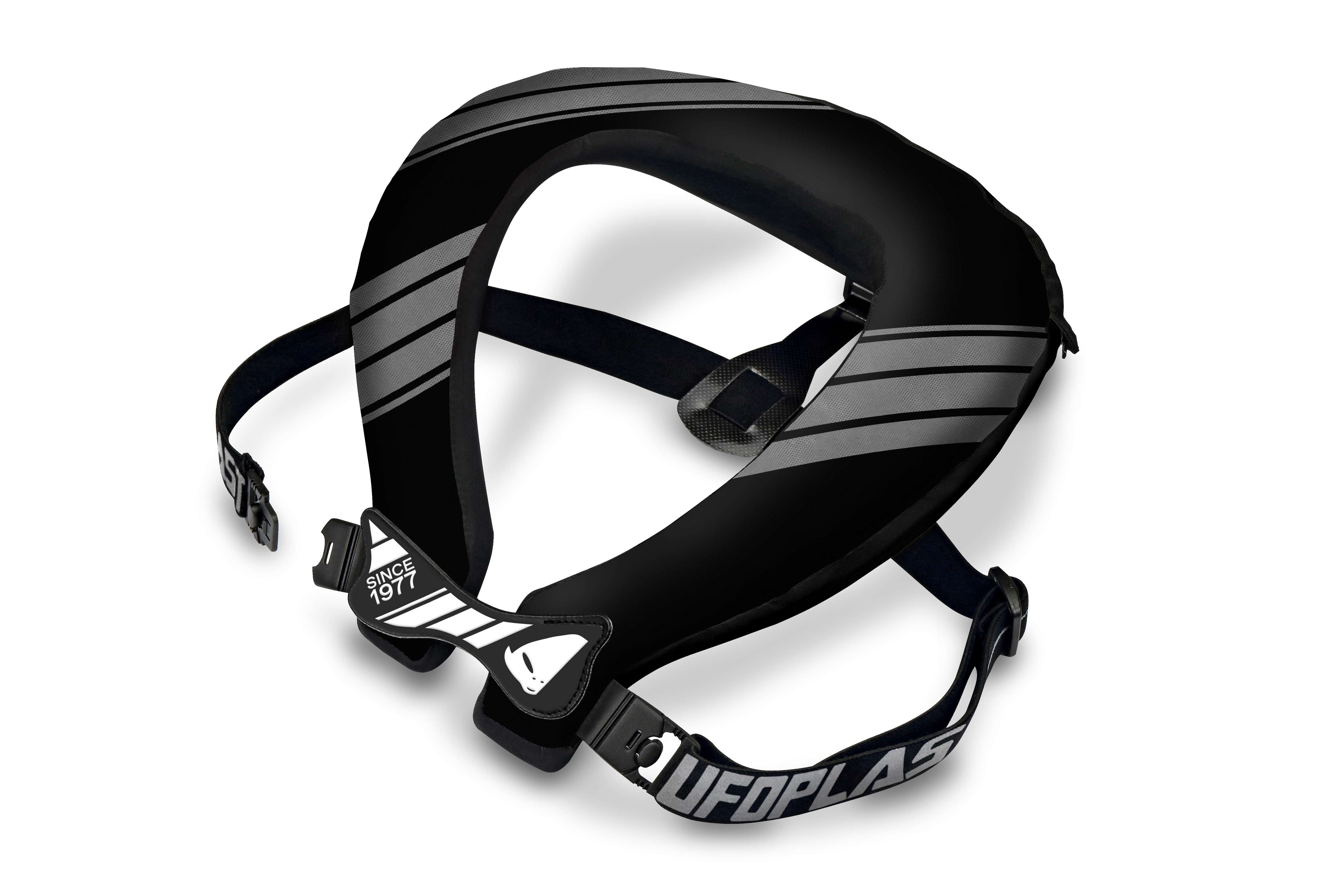 SUPPORTO COLLO BULLDOG UFO PLAST ONE SIZE / NERO