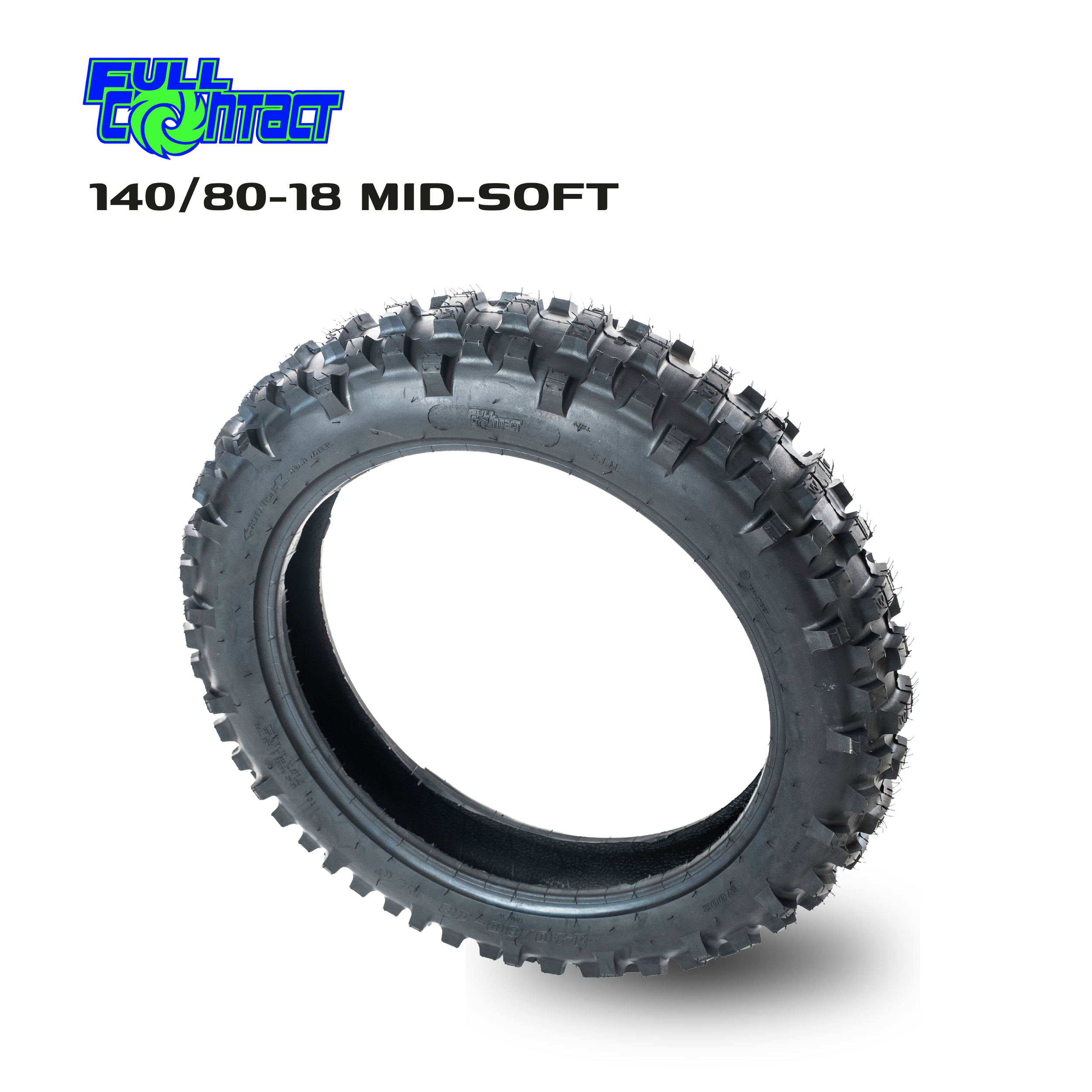 PNEUMATICO FULLCONTACT SIX RACE 140/80-18 ENDURO POSTERIORE (Omologato F.I.M.)
