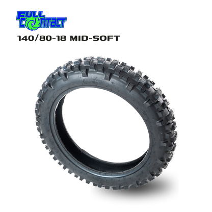 PNEUMATICO FULLCONTACT SIX RACE 140/80-18 ENDURO POSTERIORE (Omologato F.I.M.)