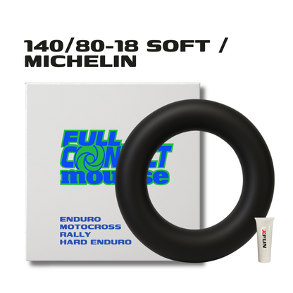 MOUSSE FULLCONTACT IN SCHIUMA DI BUTILE - 140/80/18 OVAL & LOW PROFILE FOR MICHELIN TYRES SOFT