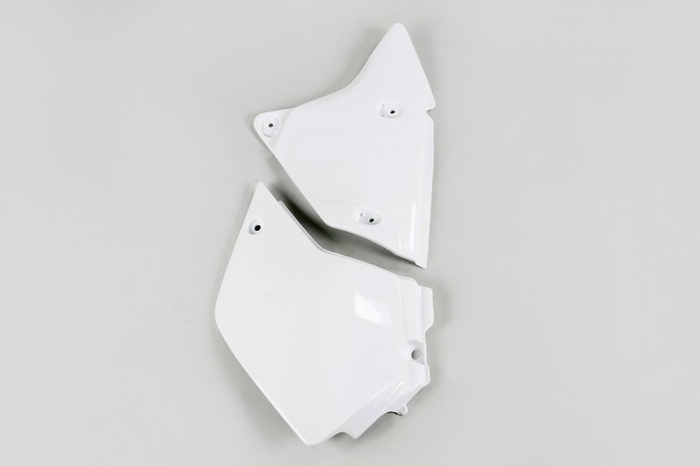 FIANCATINE LATERALI PER SUZUKI DRZ 400E 2000-2026 / BIANCO - LATO SINISTRO
