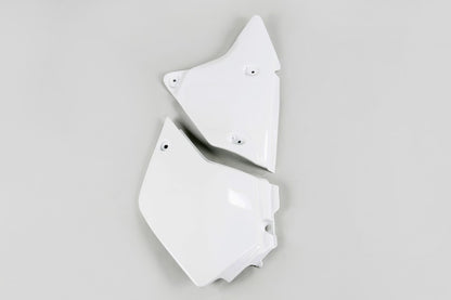FIANCATINE-LATERALI-COMPATIBILE-CON-KAWASAKI-KLX-400R-2003-2026-BIANCO-047 [SU03982]