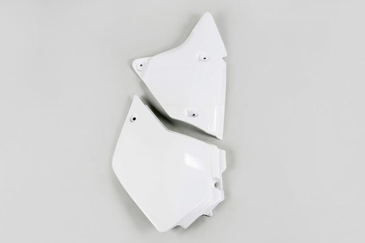 FIANCATINE LATERALI PER KAWASAKI KLX 400R 2003-2026 / BIANCO - LATO SINISTRO