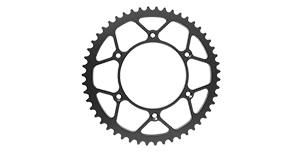 CORONA NRTEAM ACCIAIO YAMAHA YZ 400 F (99) 51 DENTI NERA