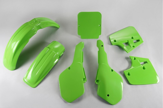 KIT-PLASTICHE-COMPATIBILE-CON-KAWASAKI-KX-250-1987-1987-VERDE-026