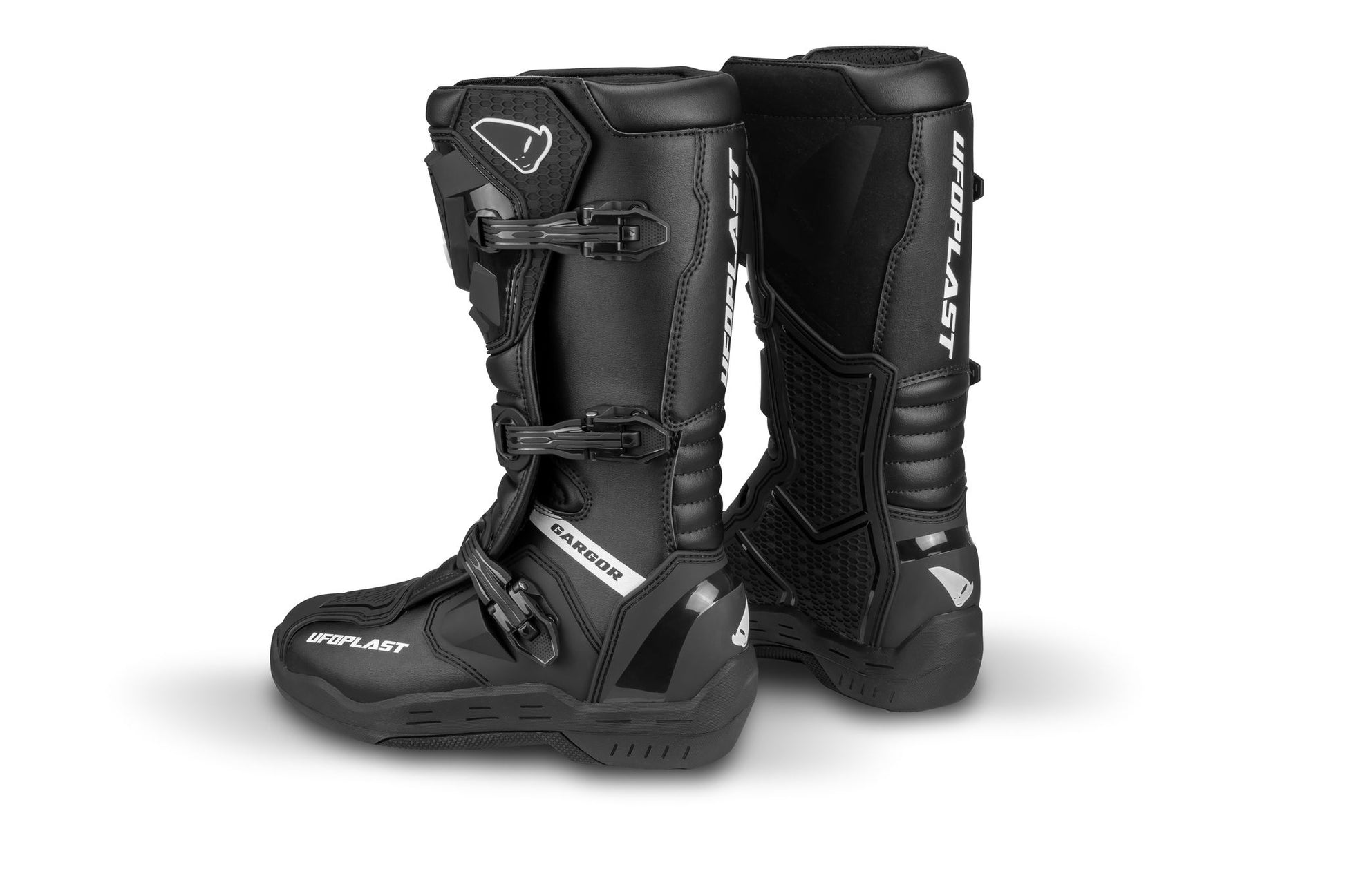 STIVALI MOTOCROSS UFO GARGOR NERO - vista 2