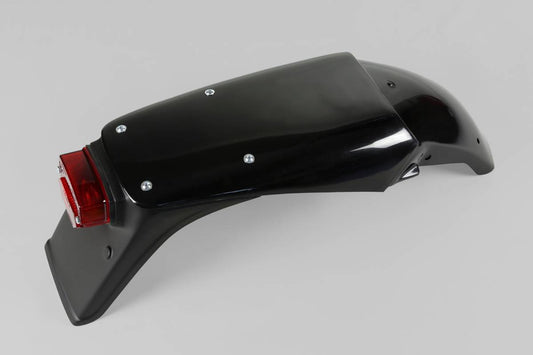 PARAFANGO POSTERIORE COMPATIBILE CON KTM EXC 300 1993-1997 / con portatarga nero