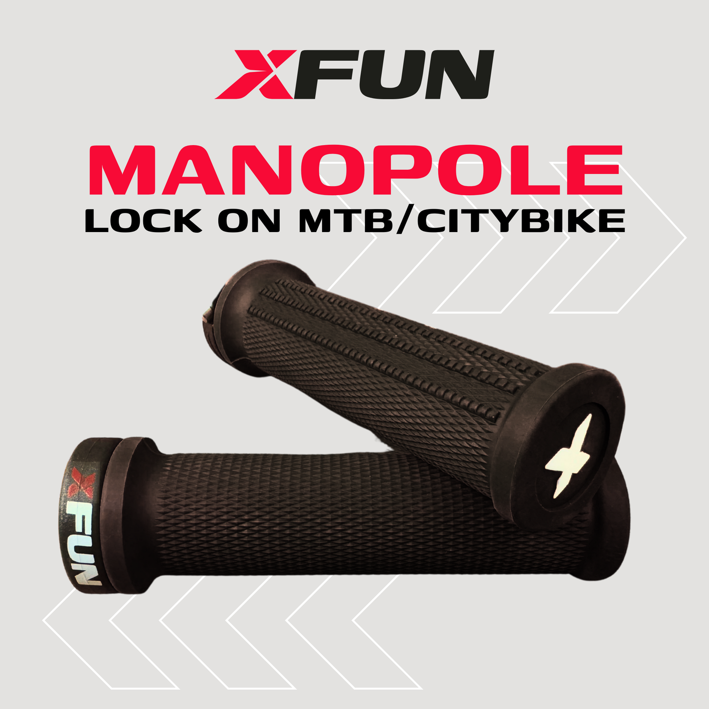 MANOPOLE LOCK/ON MTB NERO