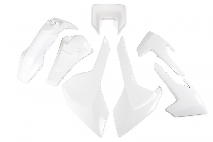 KIT-PLASTICHE-COMPATIBILE-CON-HUSQVARNA-TX-125-2017-2019-con-portafaro-OEM 19-999W