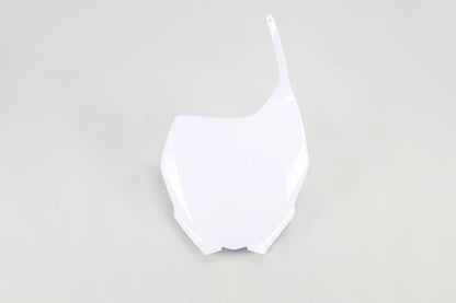 TABELLA PORTANUMERO ANTERIORE COMPATIBILE CON YAMAHA YZ 250 2006-2014 bianco