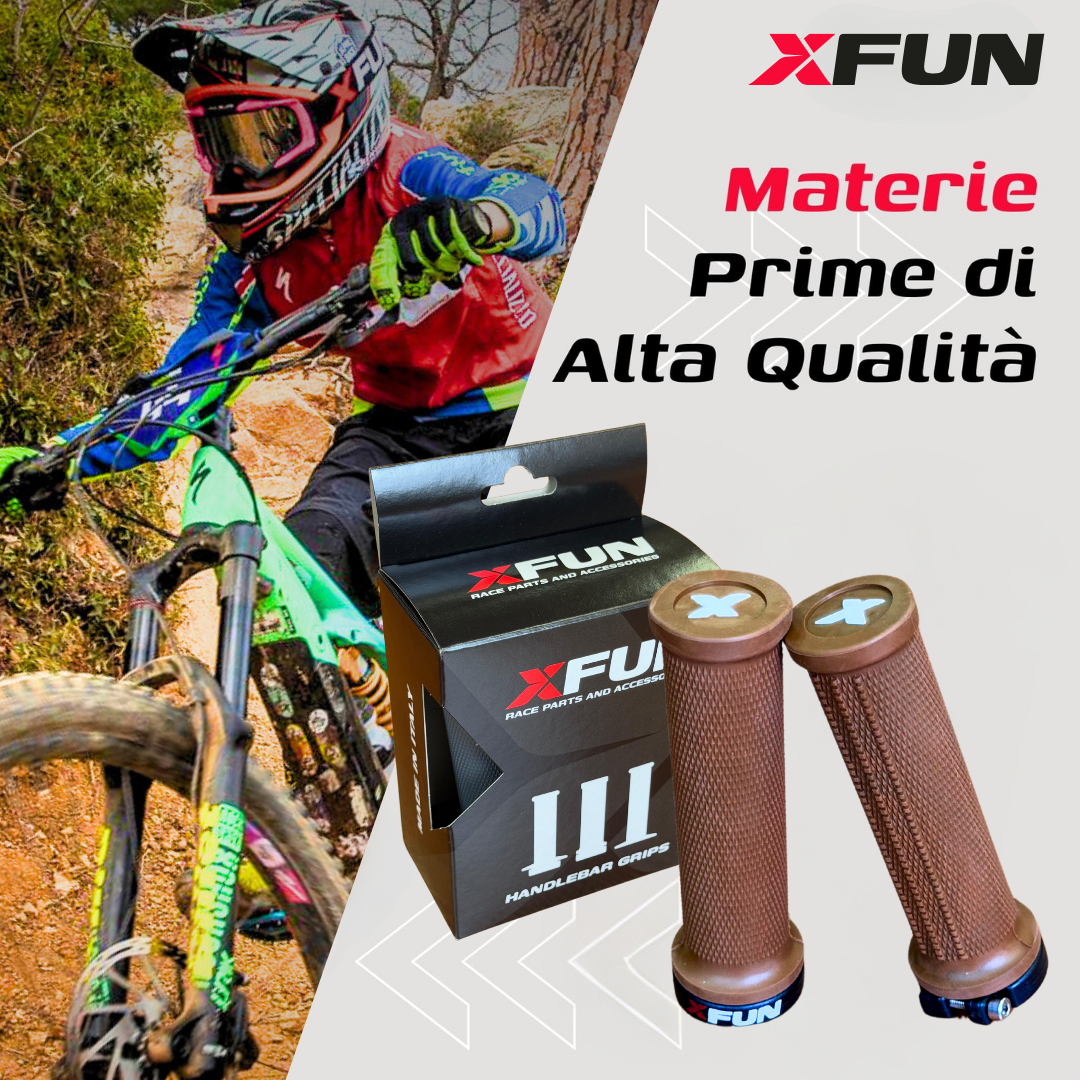 MANOPOLE LOCK/ON MTB MARRONE