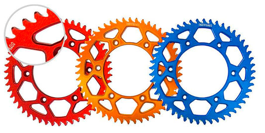 Corona NRTeam ergal 50 denti arancione Ktm SX-F 250 06-25