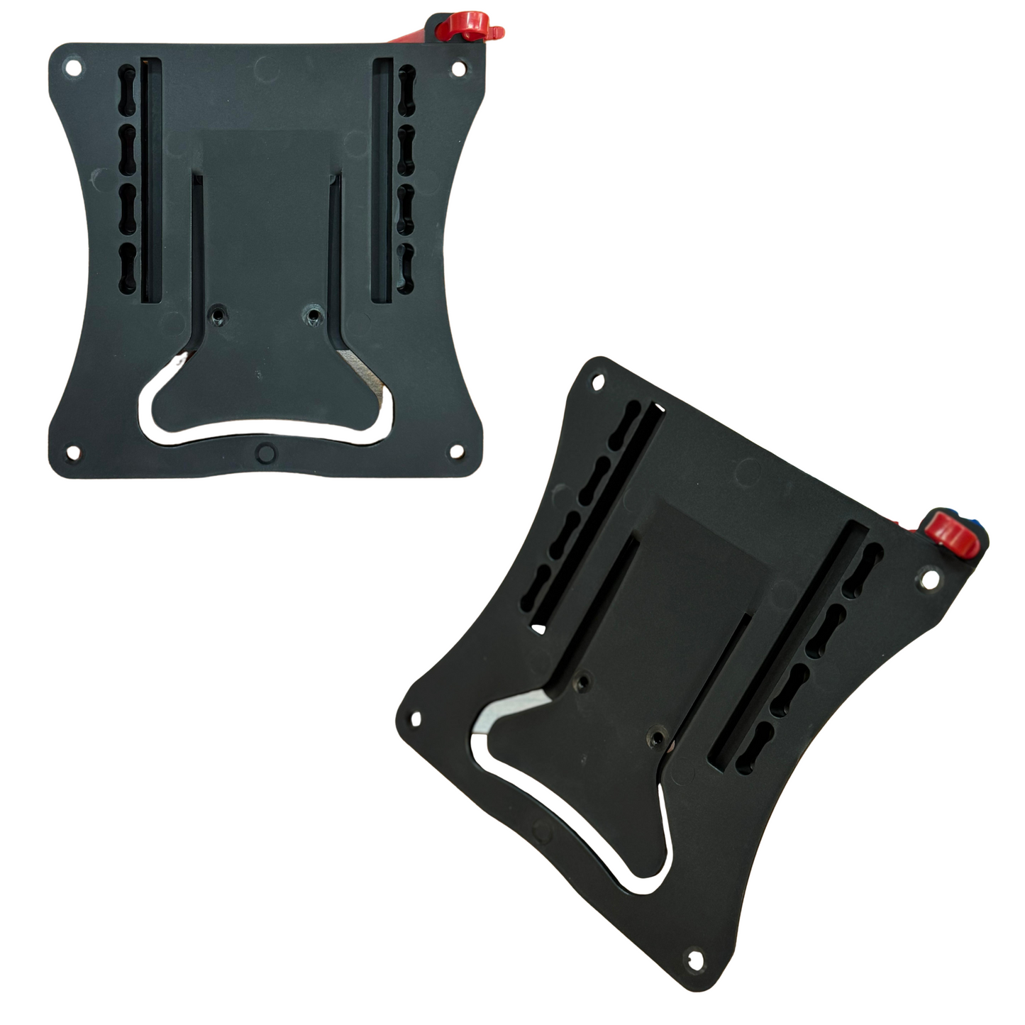 PORTATARGA A SGANCIO RAPIDO IN COMPOSITO MOTOCROSS/ENDURO XFUN - BLACK