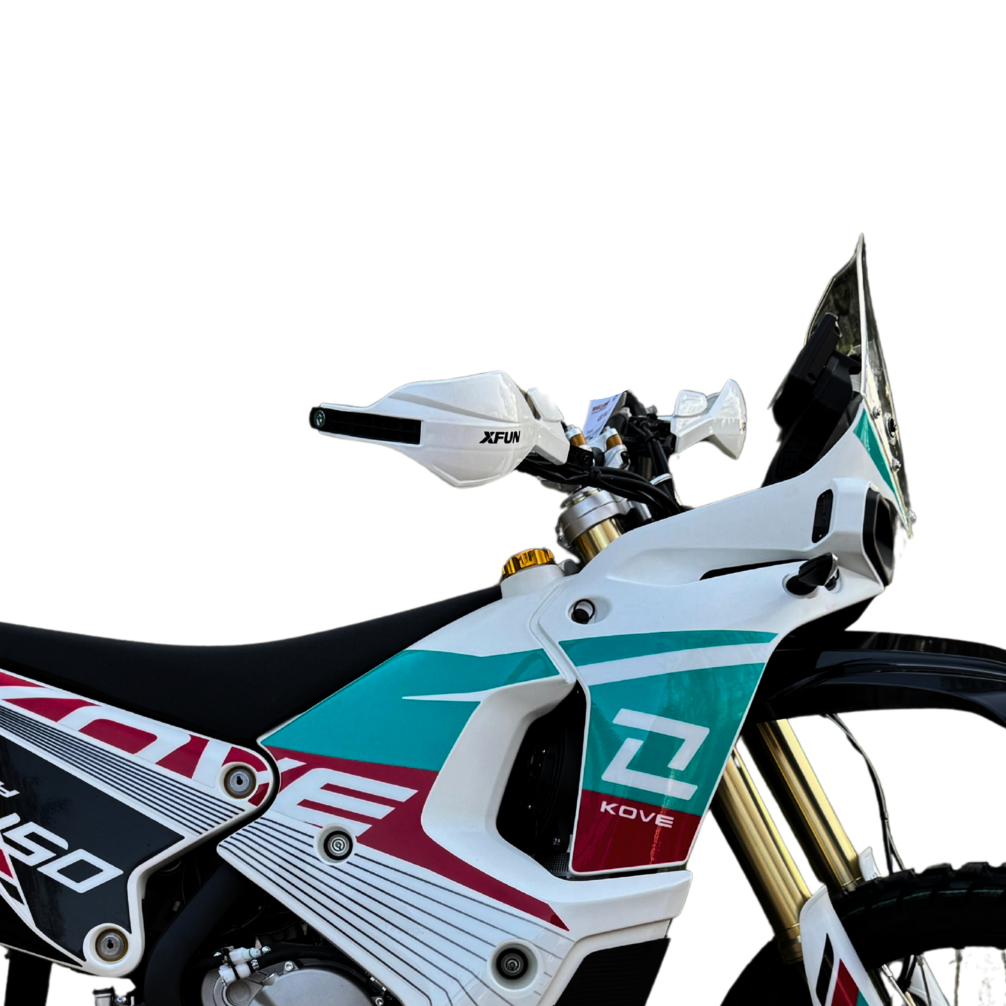 PARAMANI CHIUSI SHIELD KOVE 450 RALLY ANIMA IN COMPOSITO