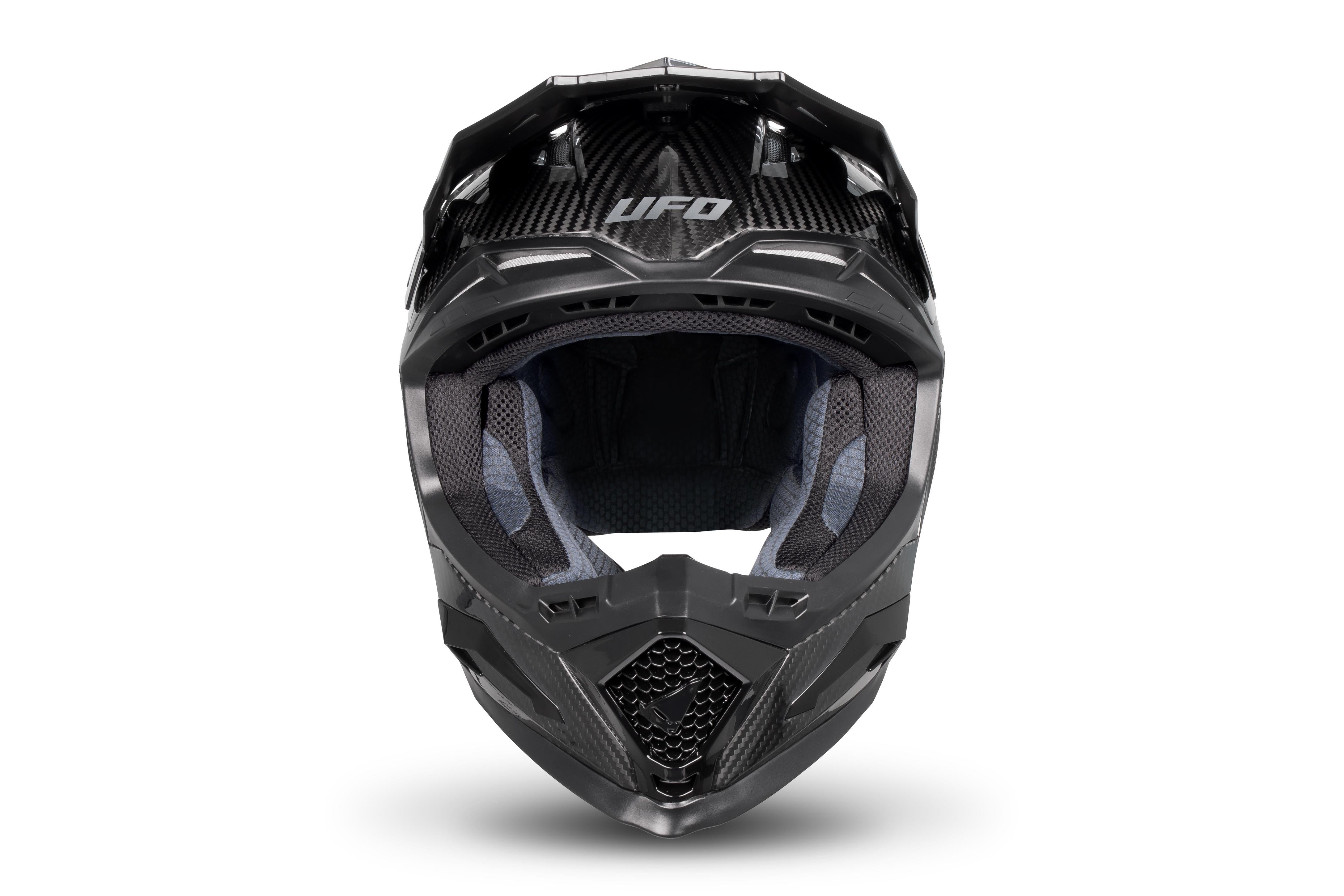 CASCO ECHUS-X CARBON UFO PLAST NERO