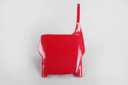 TABELLA PORTANUMERO ANTERIORE COMPATIBILE CON HONDA CR 125 2004-2007 rosso