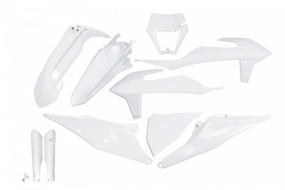 FULL-KIT-PLASTICHE-COMPATIBILE-CON-KTM-EXC-F-500-2020-2023-con-portafaro-BIANCO 20-25-042