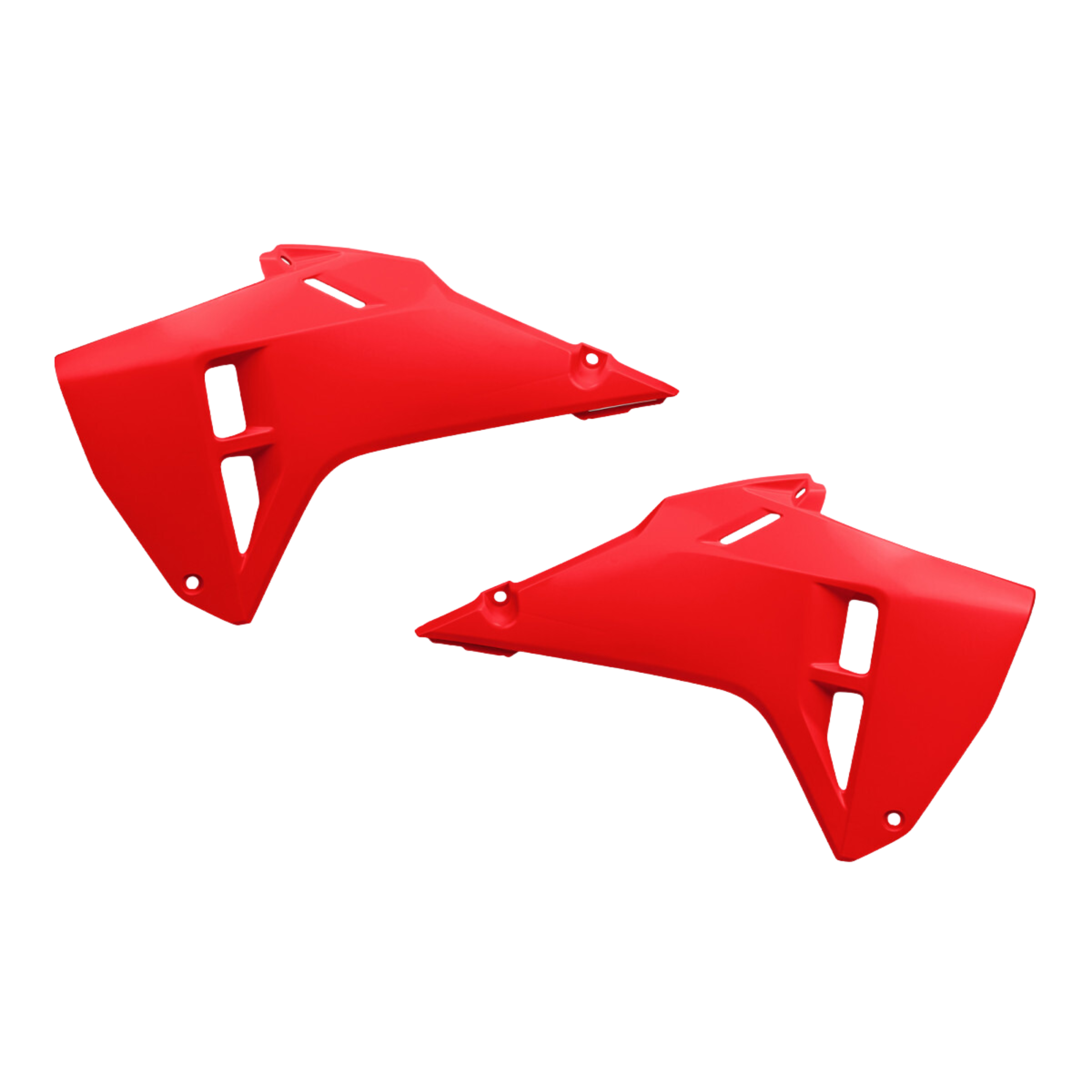 CONVOGLIATORI RADIATORE PER HONDA CRF 450R 2025-2025 / ROSSO 070