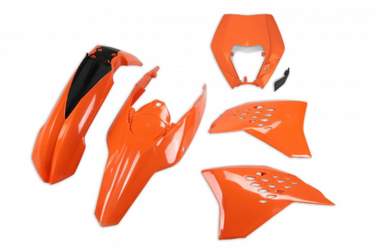 KIT-PLASTICHE-COMPATIBILE-CON-KTM-EXC-F-500-2011-2011-con-portafaro-OEM 09-10-999