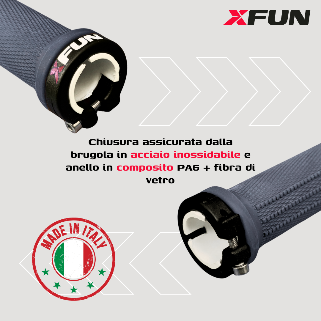 MANOPOLE LOCK/ON MTB GRIGIO