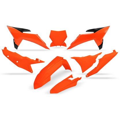 KIT-PLASTICHE-COMPATIBILE-CON-KTM-SX-F-350-2025-2026-ARANCIO FLUO-FFLU