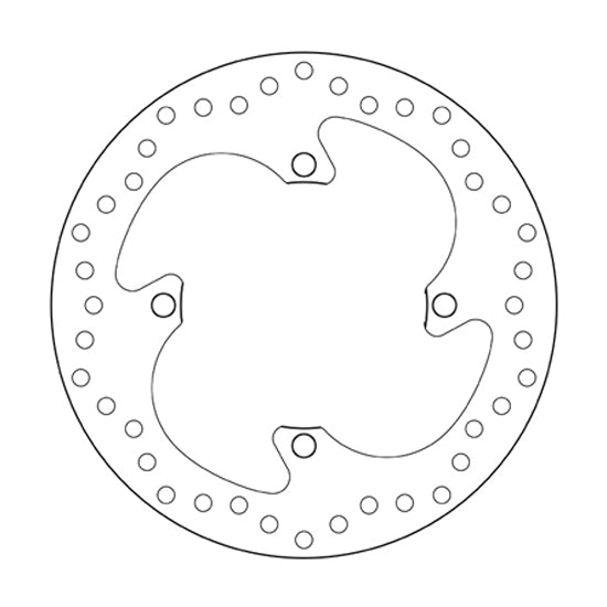 Disco freno posteriore Brembo Serie Oro Suzuki RMZ 250 04-06