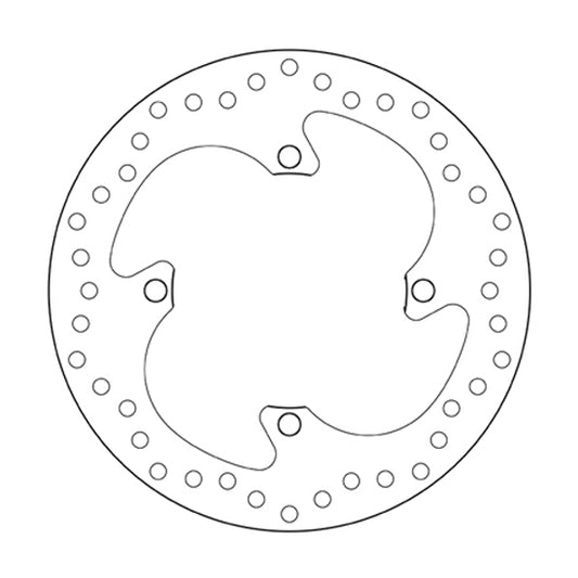Disco freno posteriore Brembo Serie Oro Suzuki RMZ 250 04-06