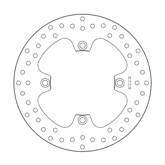 Disco freno posteriore Brembo Serie Oro Husqvarna TE 449 11-13
