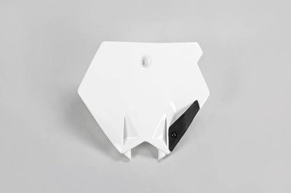 TABELLA PORTANUMERO ANTERIORE COMPATIBILE CON KTM SX 85 2004-2012 bianco