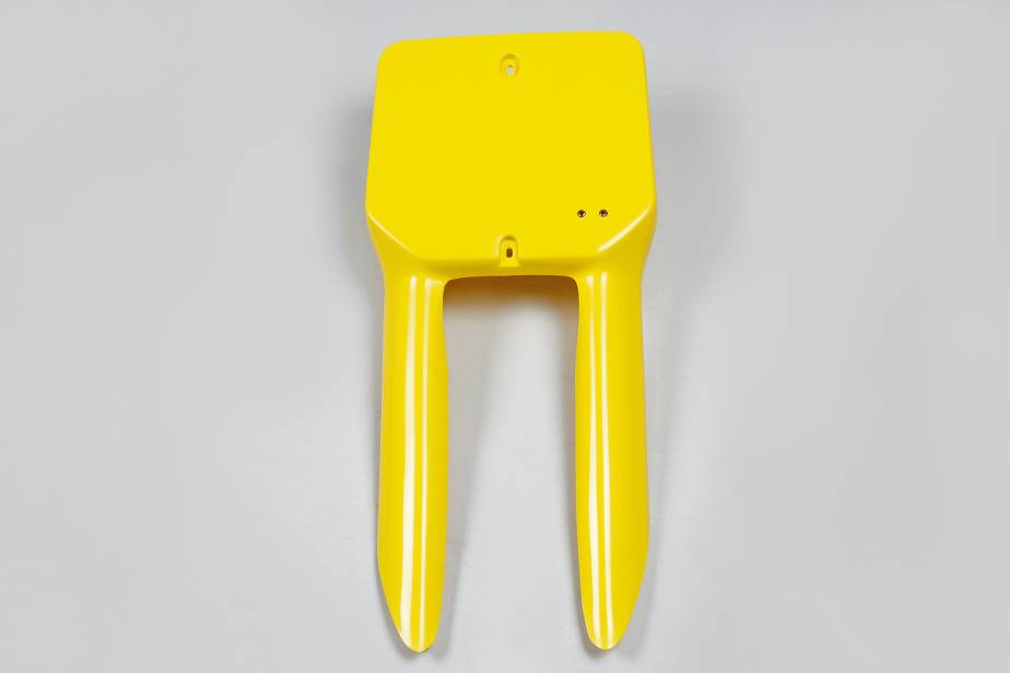TABELLA PORTANUMERO ANTERIORE COMPATIBILE CON SUZUKI RM 80 1986-1999 giallo